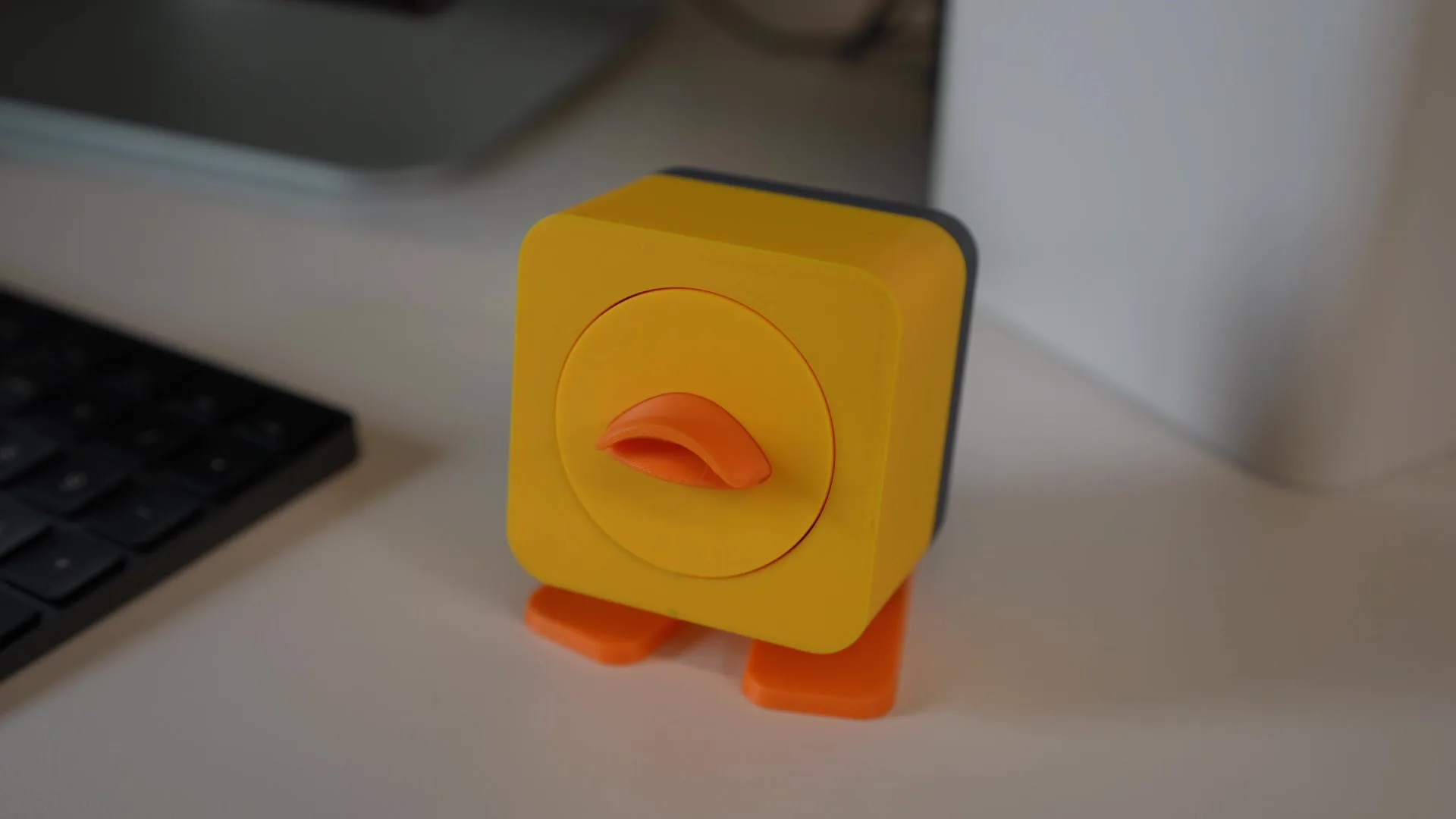 Wake word demo: user says ducky and the duck responds
